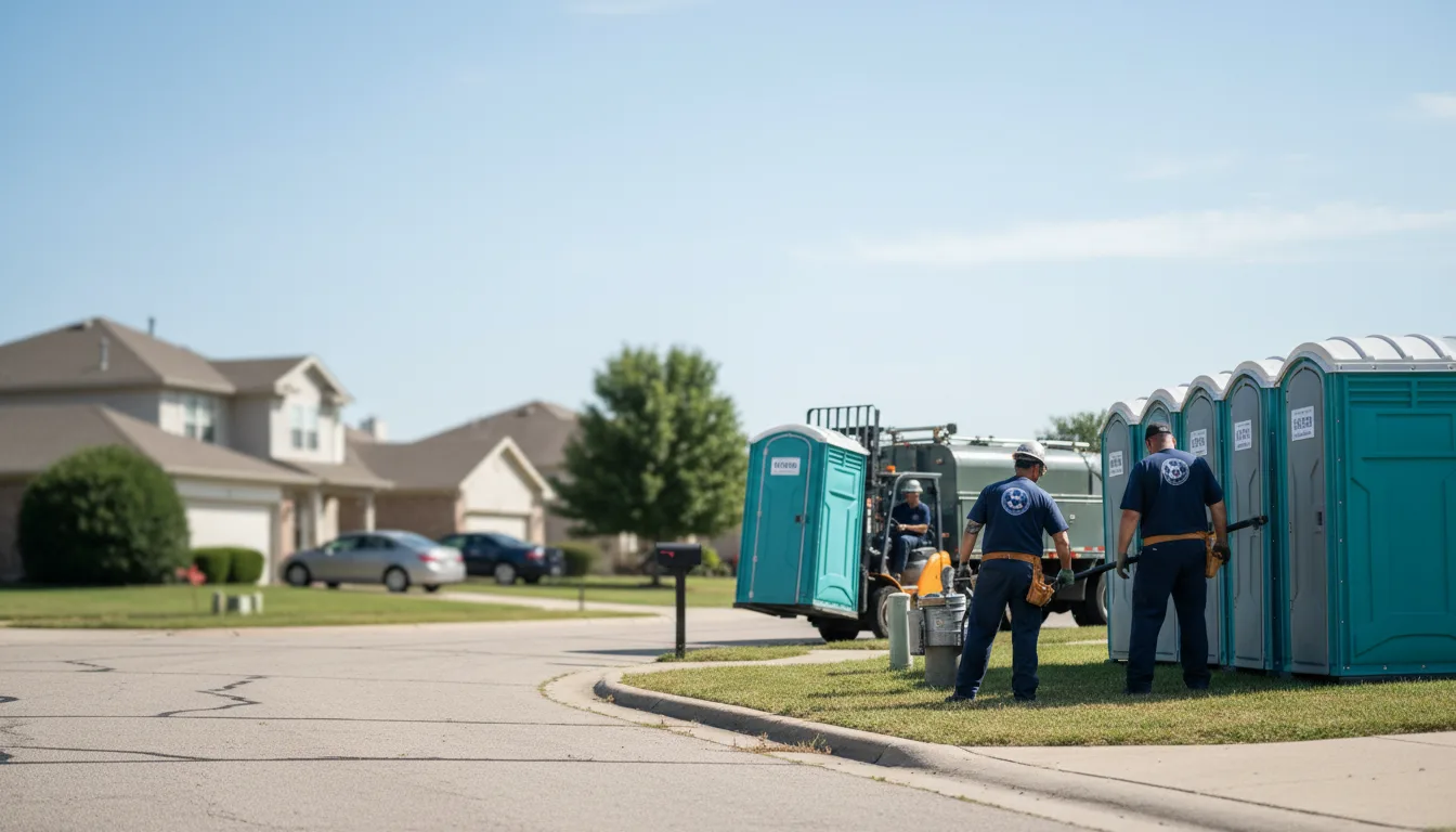 Porta Potty Rental in Thornton, PA near me